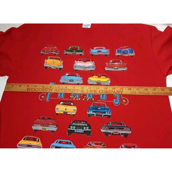 Famous Tails T Shirt Large Classic Vintage Cars Automobile Auto Tennessee River - Picture 4 of 7